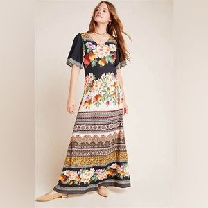 NWT Farm Rio floral maxi dress